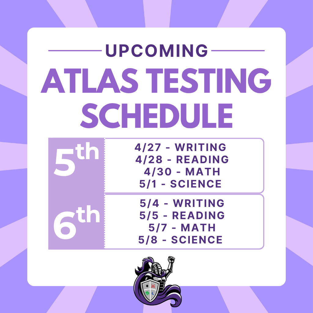 Updated Atlas Schedule