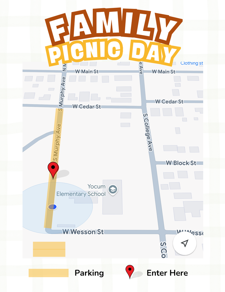 map for family picnic day