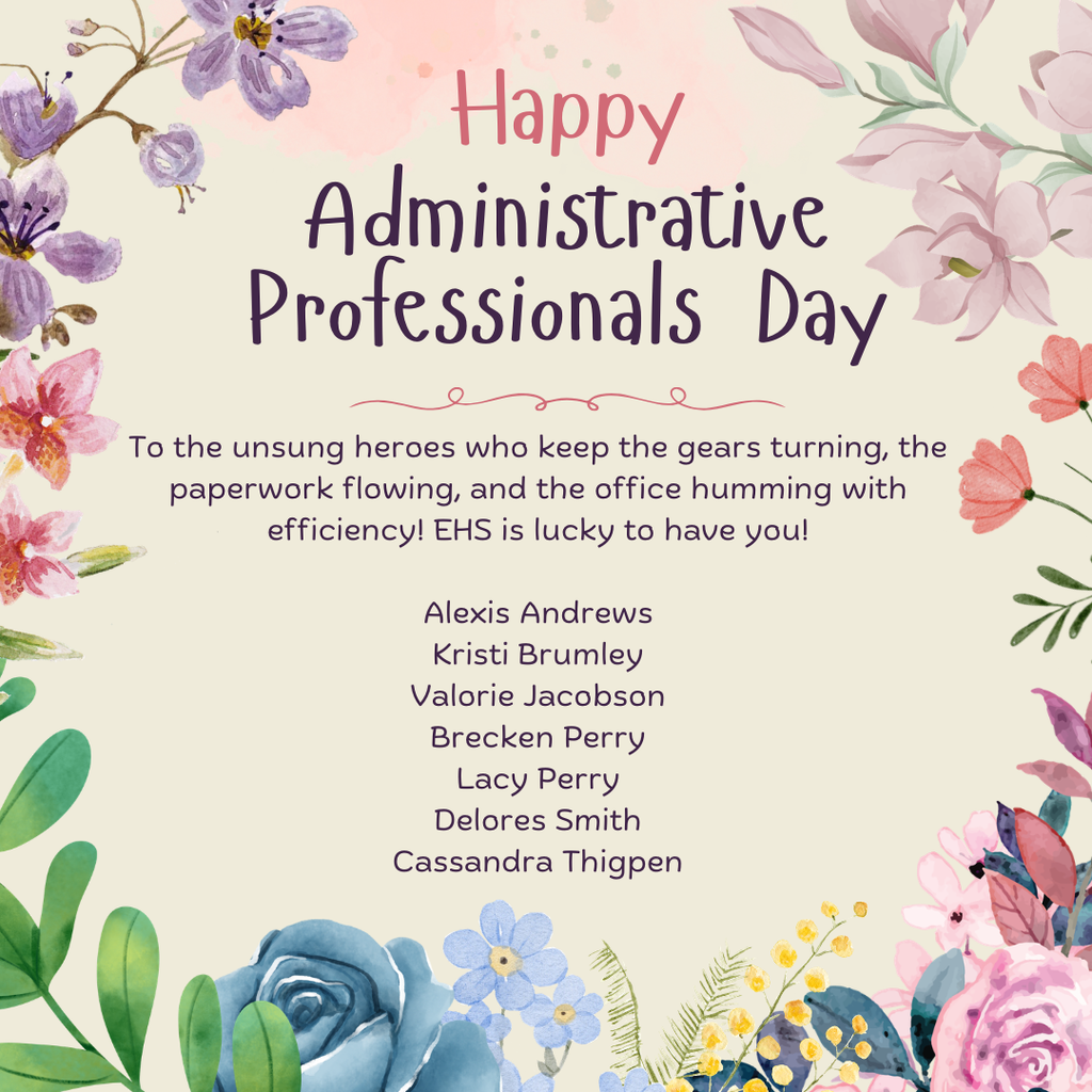 Happy admin profession day to the ladies who keep the office running