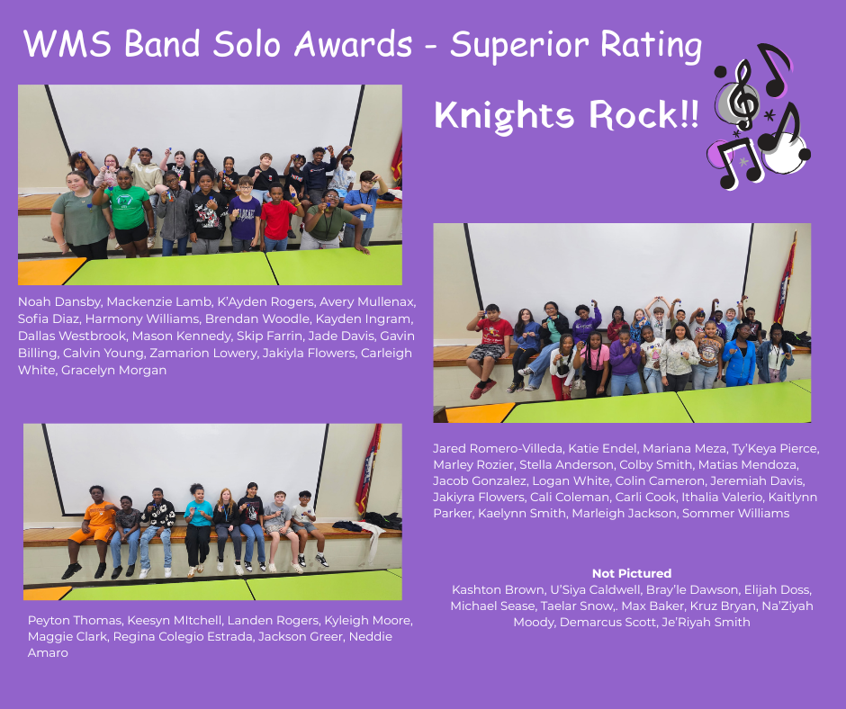 Solo Band Awards Superior Rating 