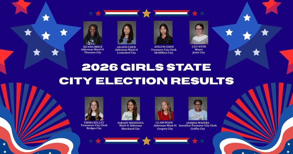 Girls state city election results