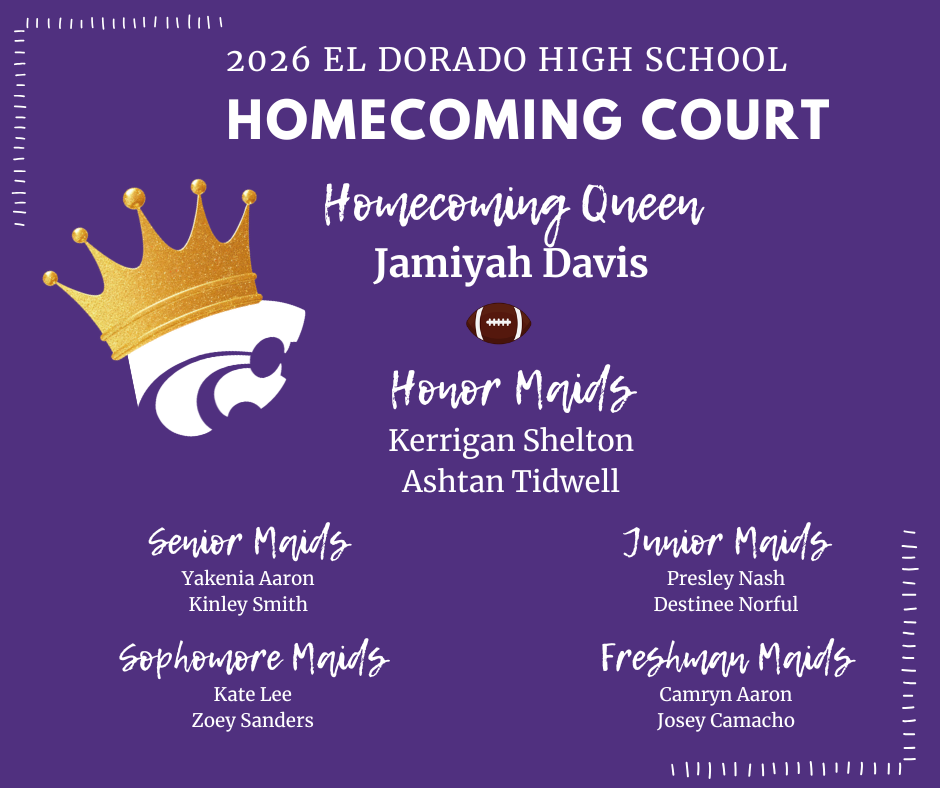 Congratulations 2026 Homecoming Court
