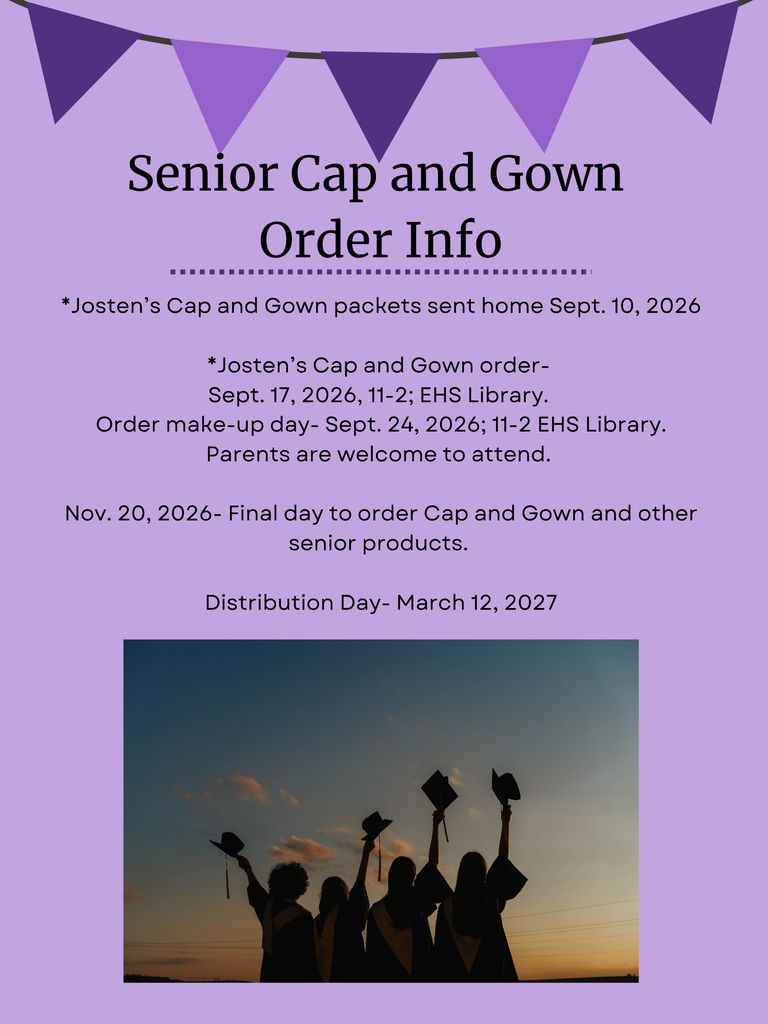 2027 Senior Cap and Gown Order Information
