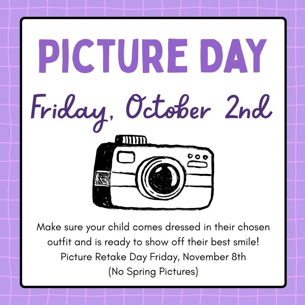 Picture Day Friday. October 2md