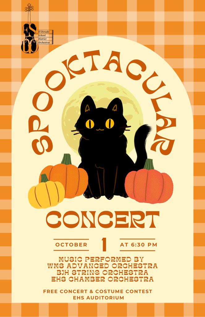Spooktacular Concert Flyer