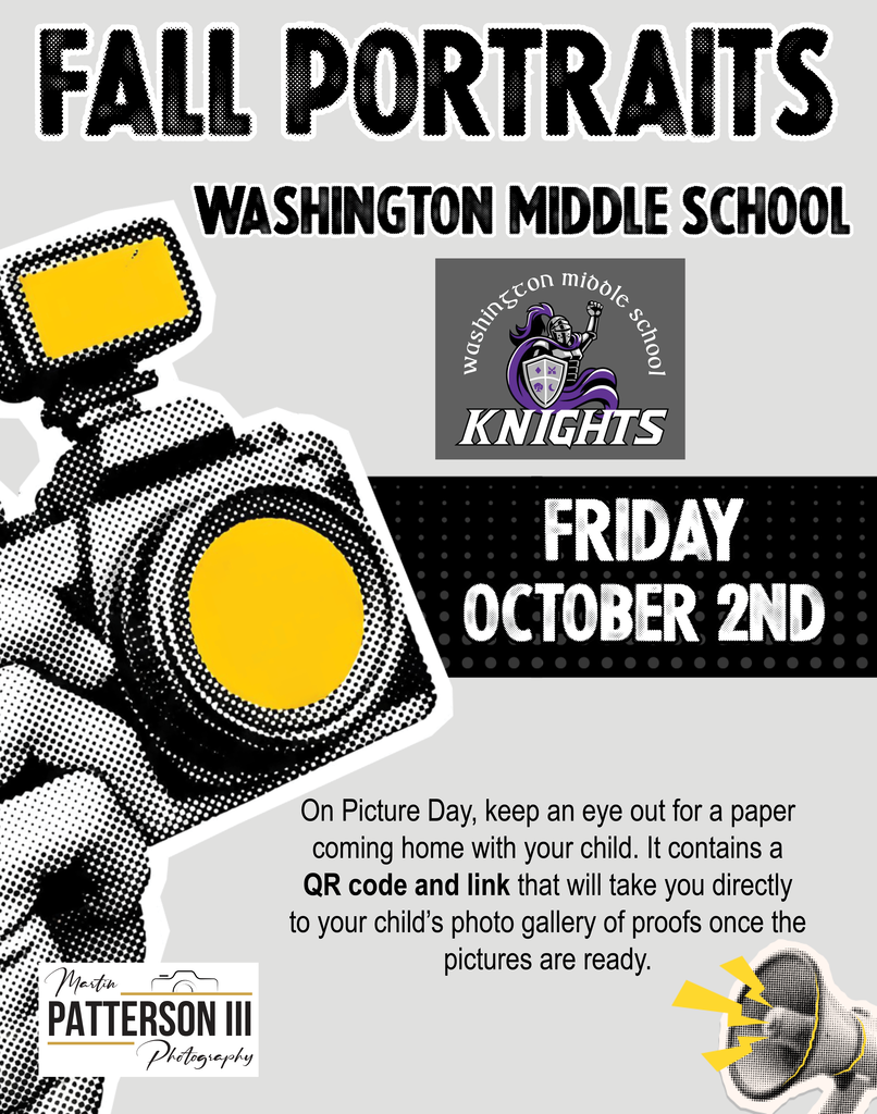 Picture day reminder, October 2nd
