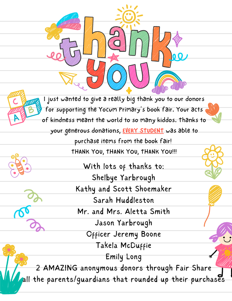 thank you note