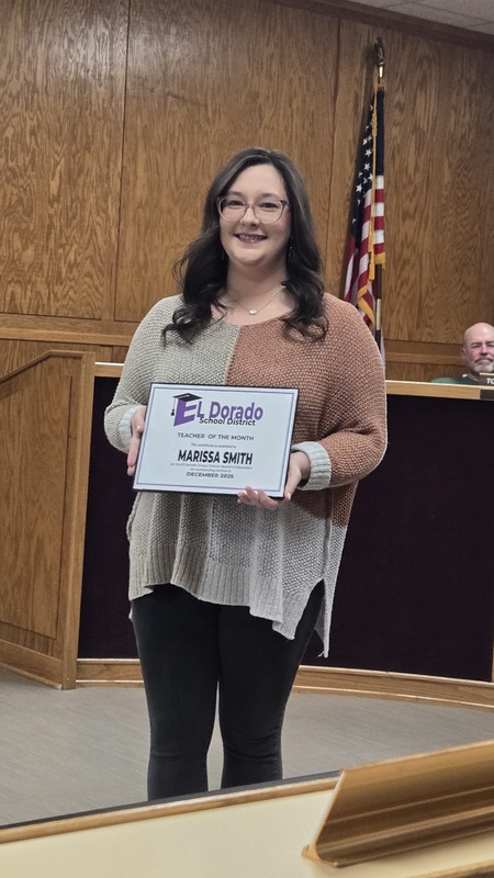 teacher of the month - marissa smith