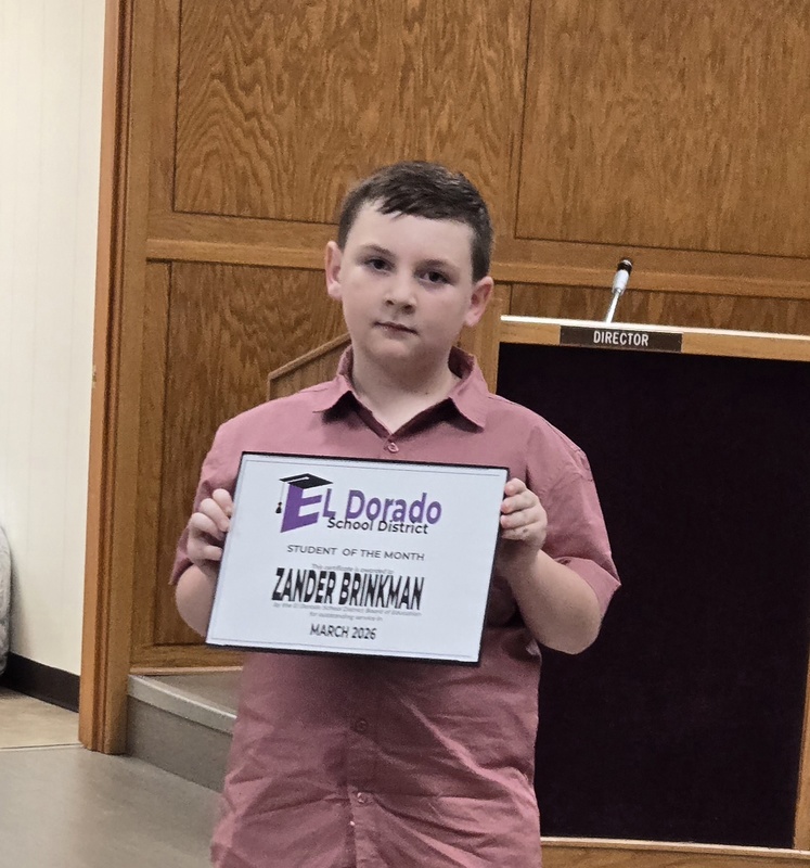 northwest student of the month - zander brinkman