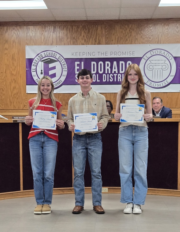 three high school students recognized for college board national recognition