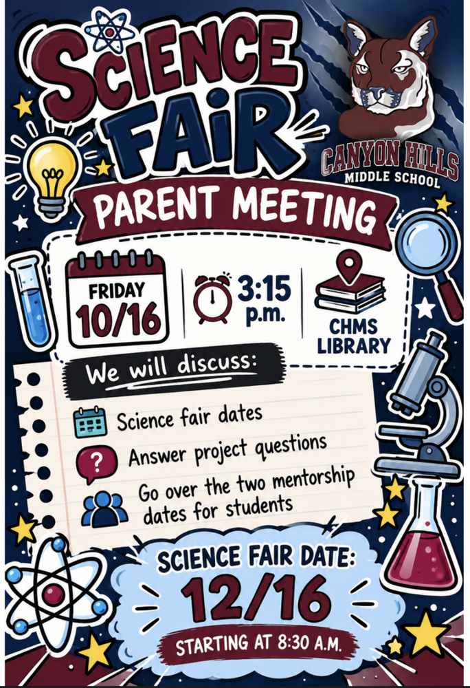 Science Fair parent meeting