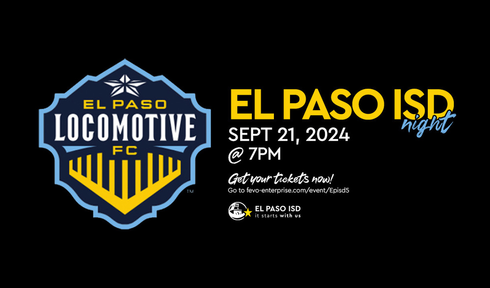 El Paso ISD night Sept. 21 2024 Get your tickets now! fevo-enterprise.com/event/Episd5