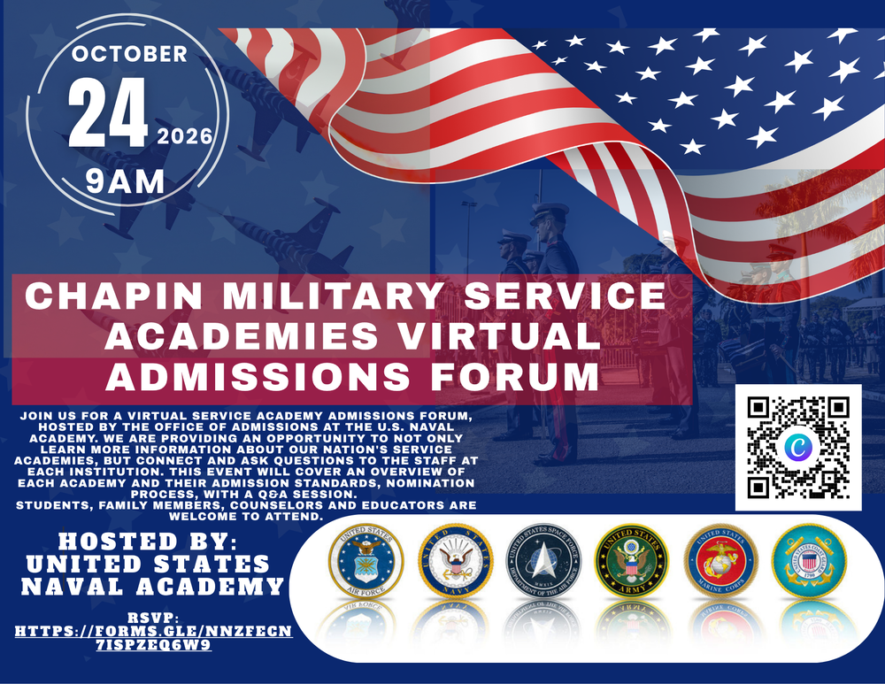 Chapin Military Service Academy Virtual Forum
