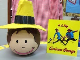 Curious George Pumpkin