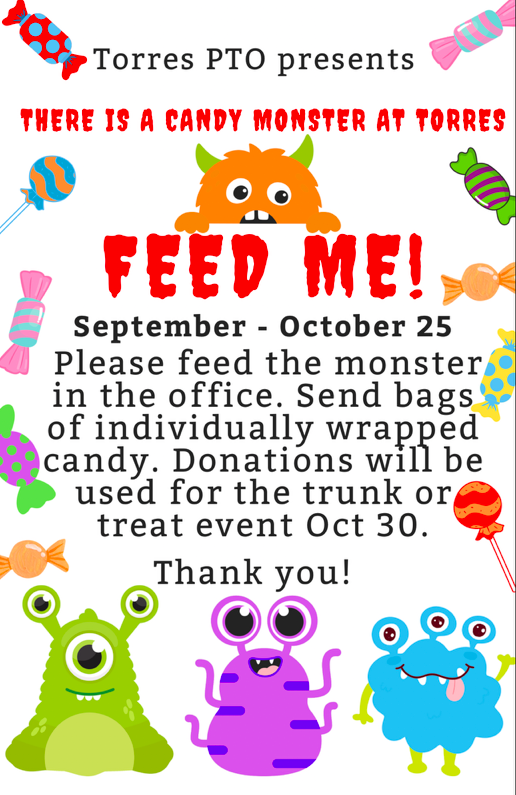 Candy donations