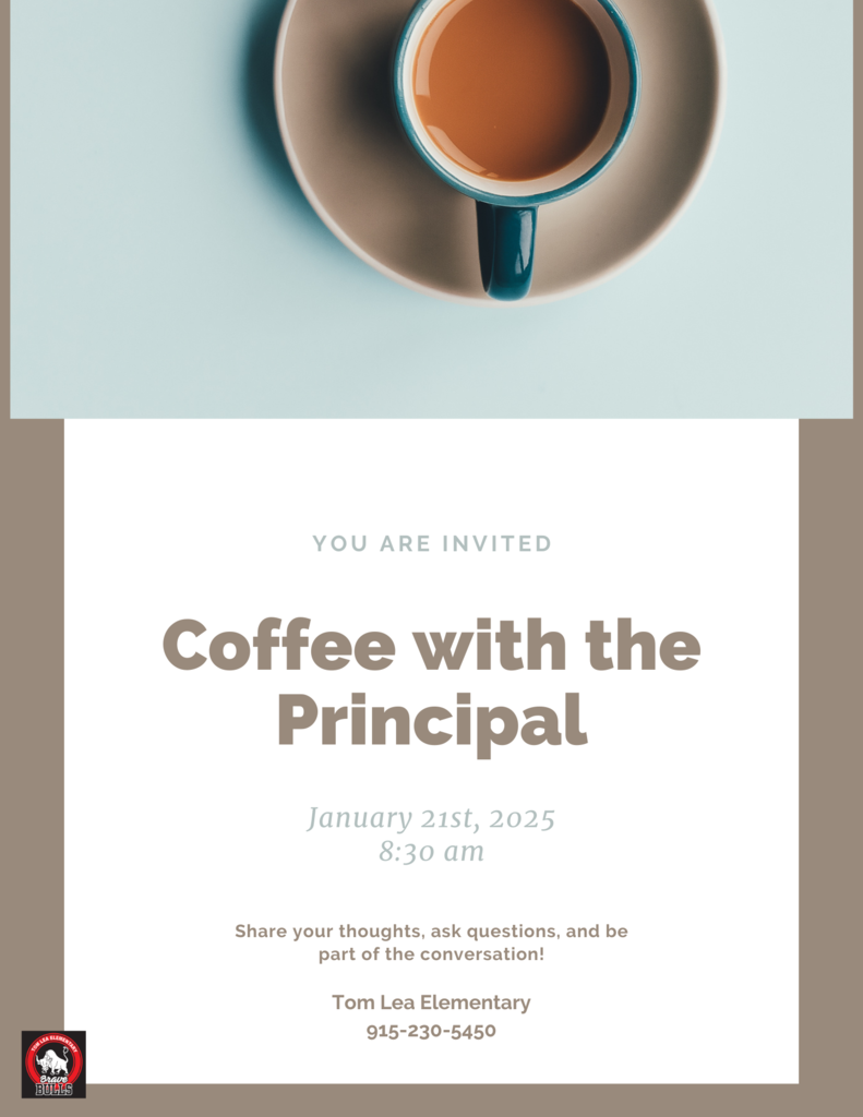 Coffee with the Principal