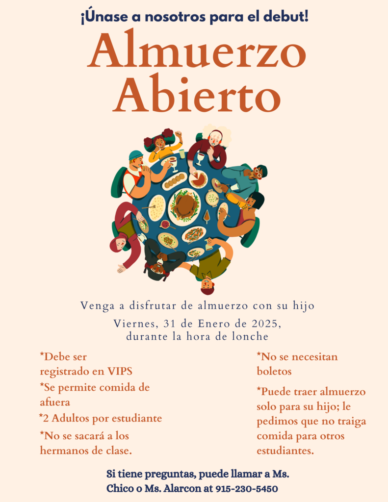 Open Lunch - Almuerzo Abierto