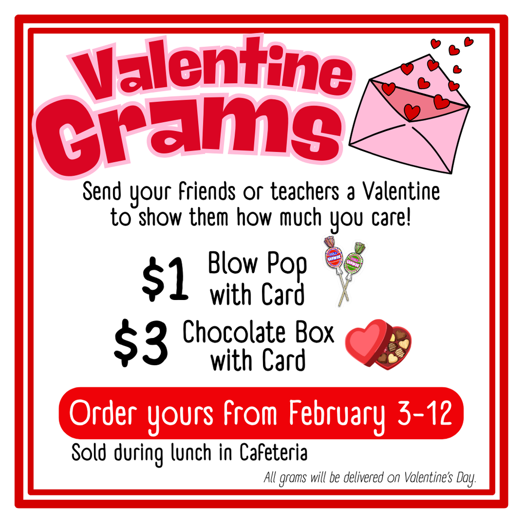 Charger Valentine Grams!
