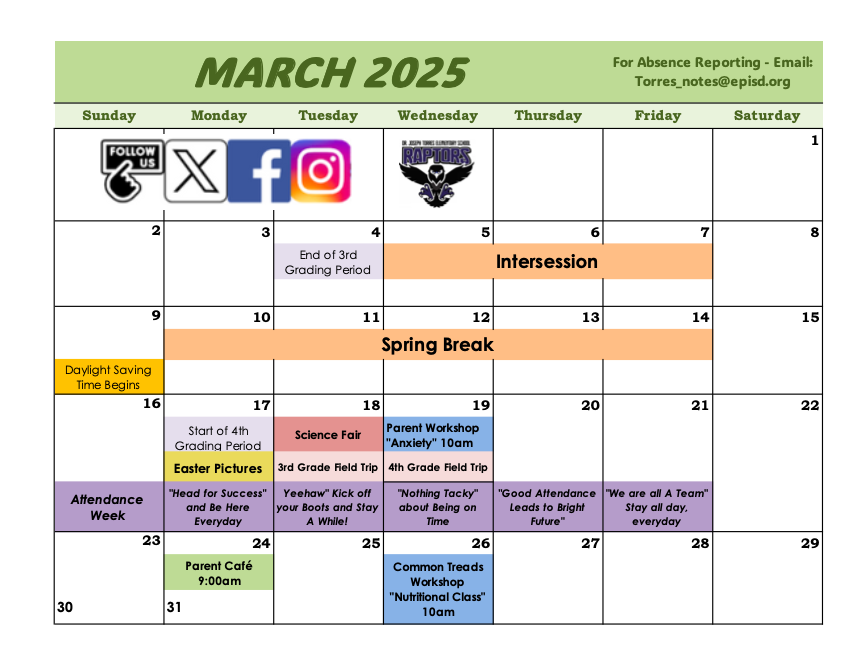 March