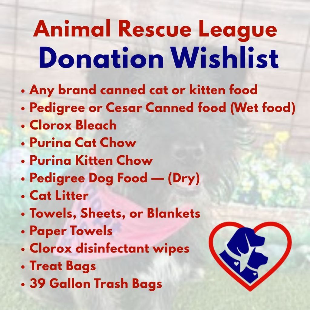 ARL Donation Wishlist 