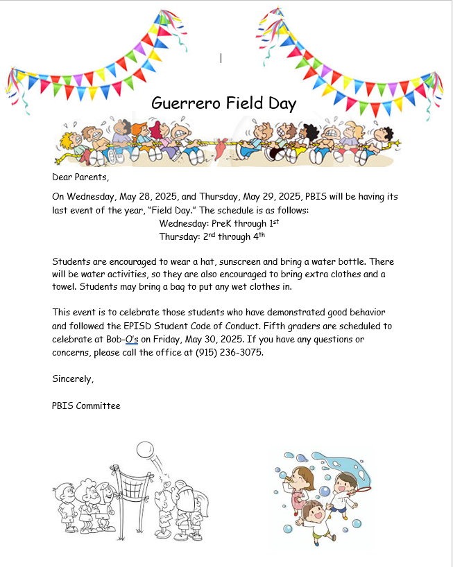 Guerrero Field Day 
