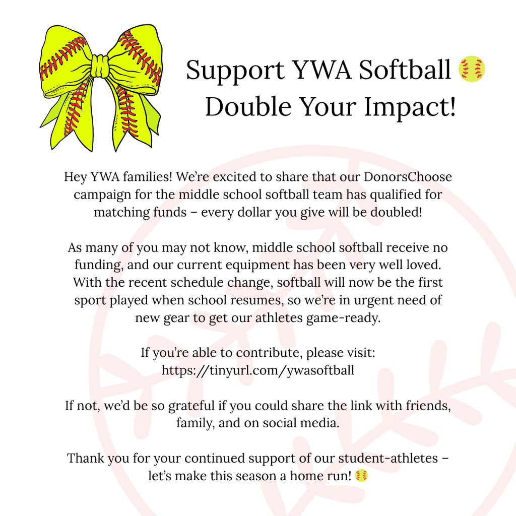 YWA softball