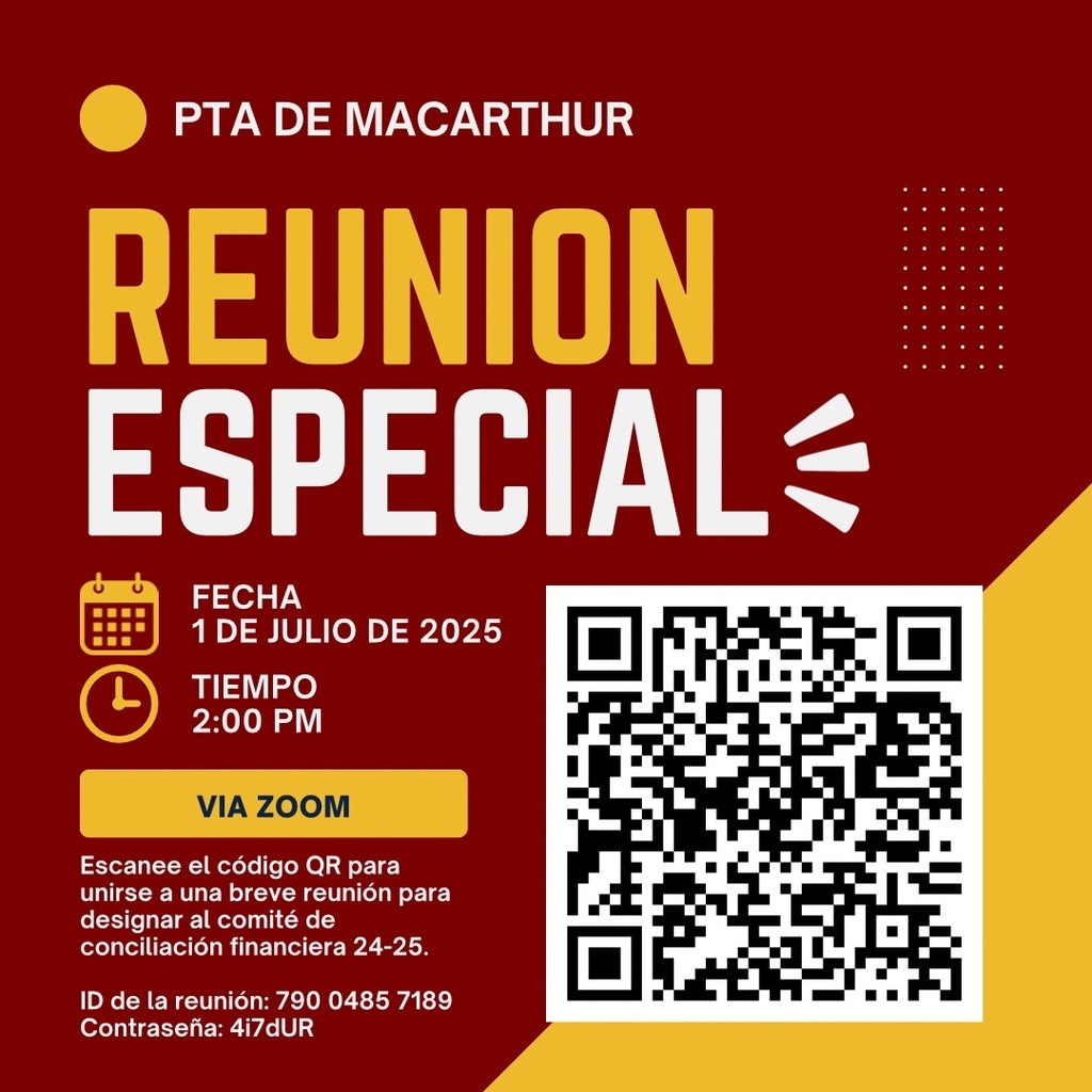 PTA Reunion Especial