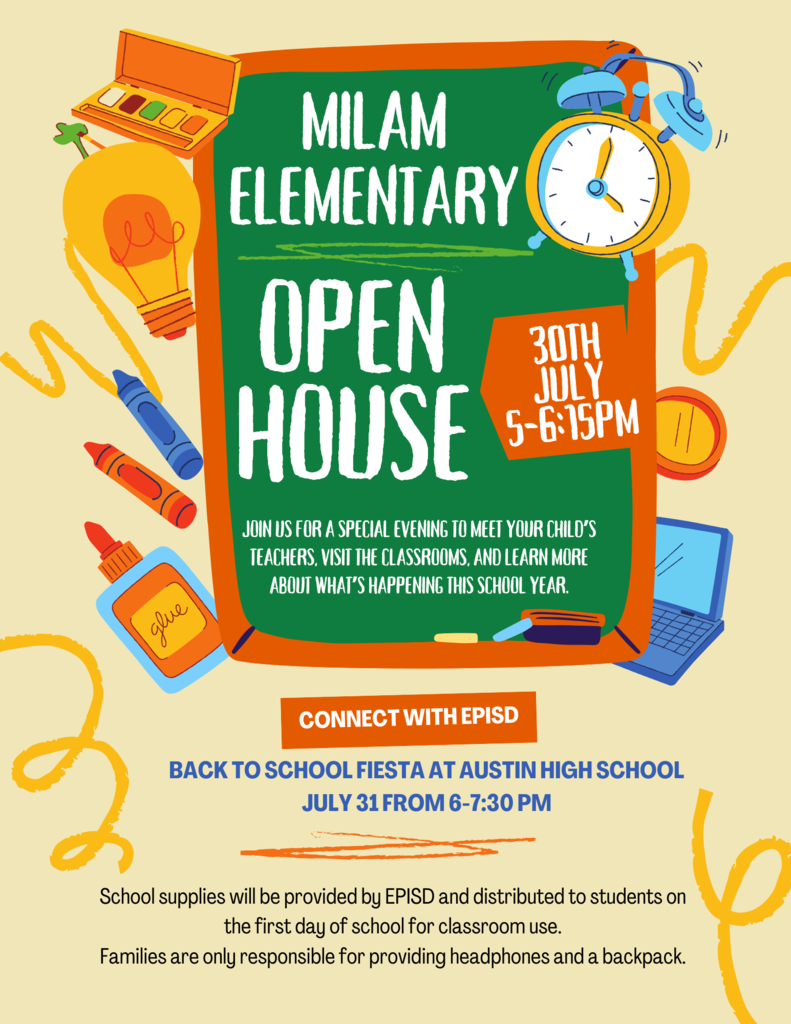 New Milam Open House 25-26