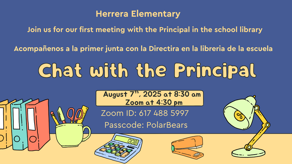 Chat with the Principal