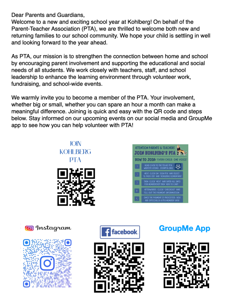 PTA Flyer August