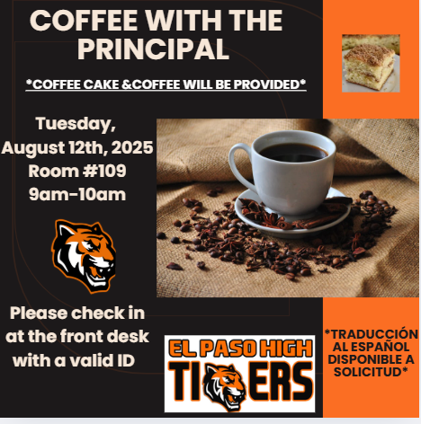 8-12-25 Coffee w/the Principal-Eng