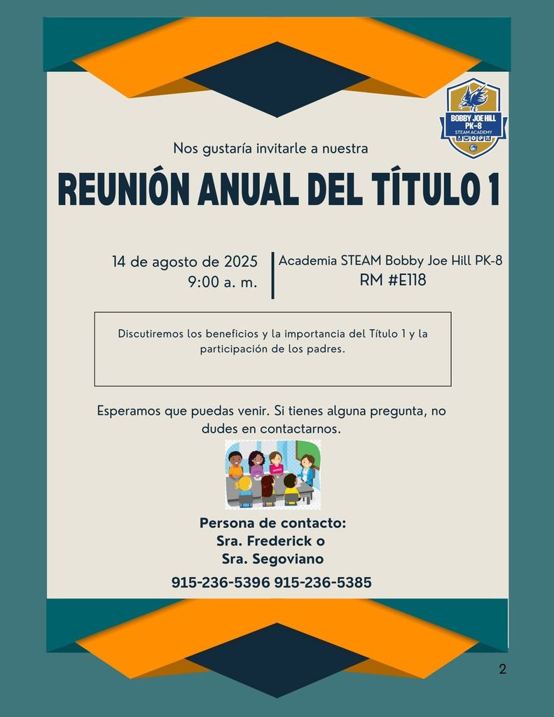 Annual Title 1 meeting