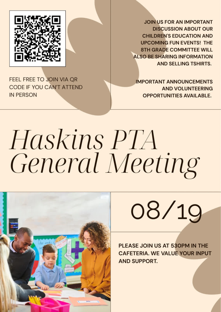 PTA General Meeting