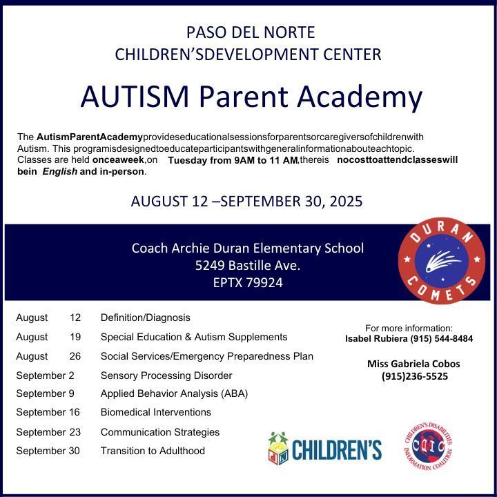 Autism Parent Academy English