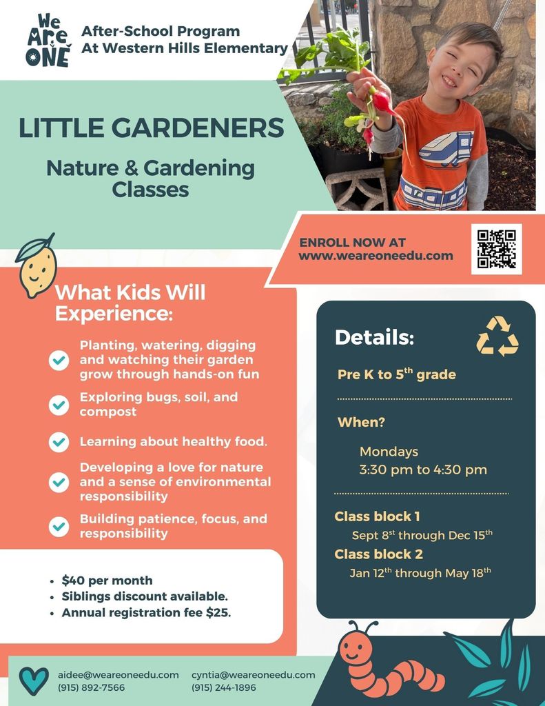 garden club flyer