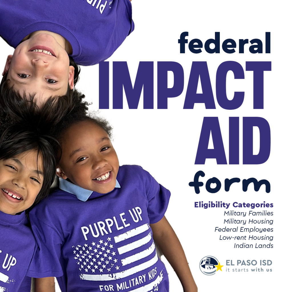 federal impact aid form eligibility categories include military families, military housing, federal employees low-rent housing indian lands