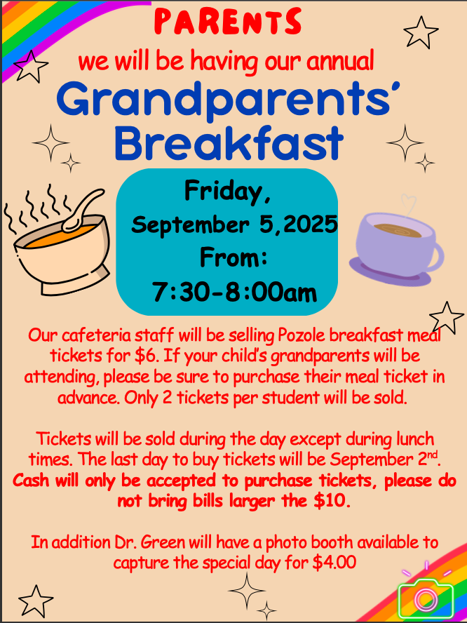 grandparents breakfast