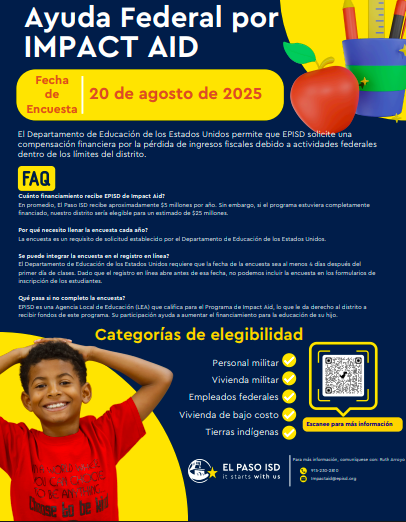 Impact Aid Spanish Flyer