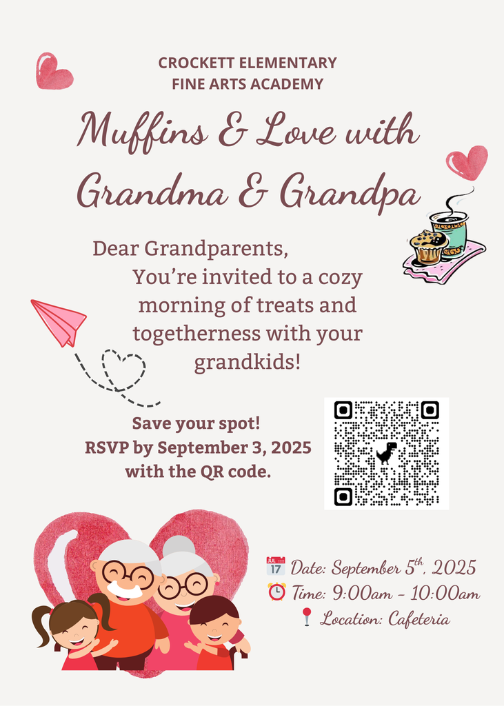 Muffins with grandparents English flyer