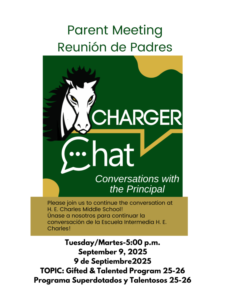 Charger Chat Parent Meeting