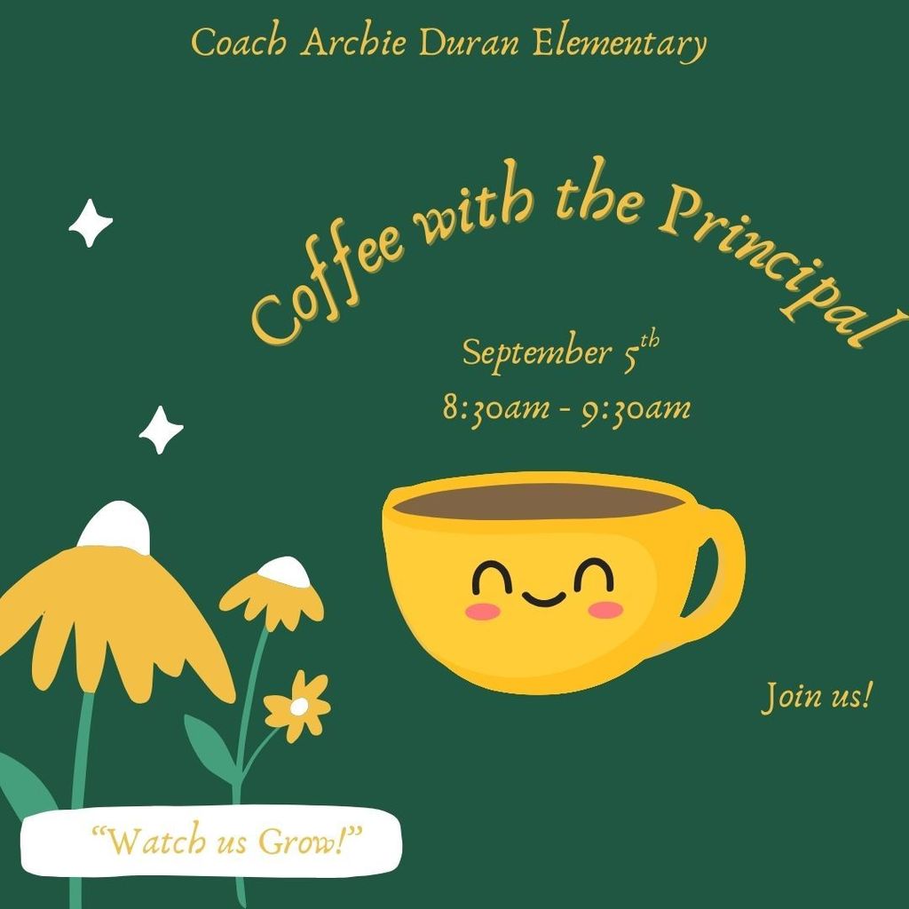 Coffee with the Principal