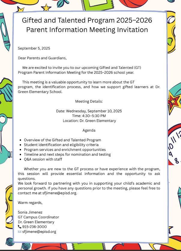 gt invitation