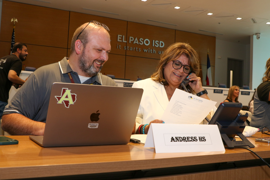 EPISD staff participating in the Operation Search Telethon