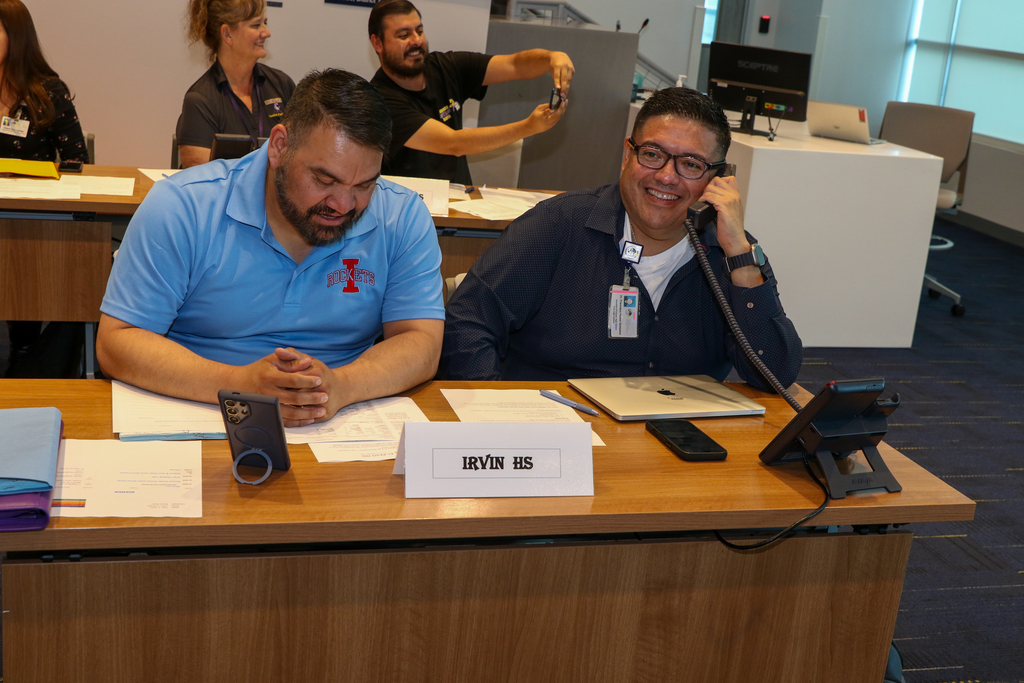 EPISD staff participating in the Operation Search Telethon