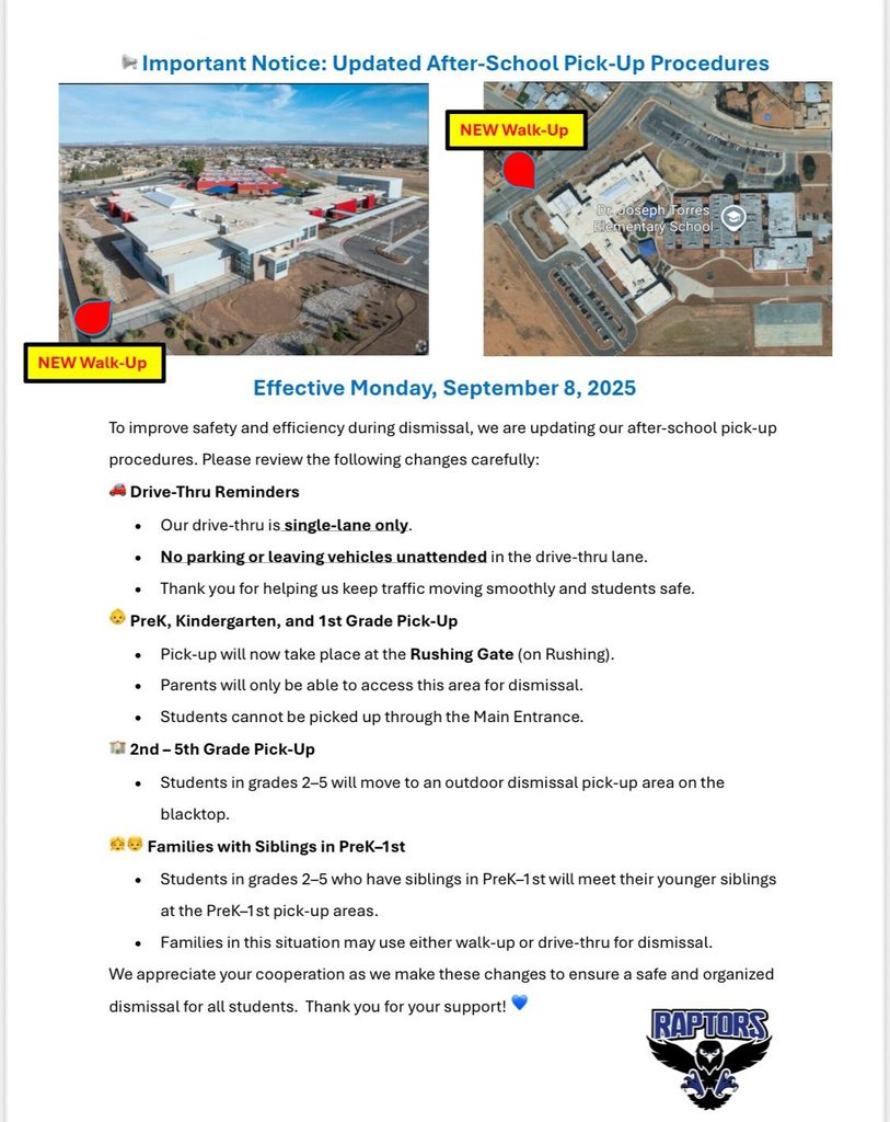 New dismissal procedures