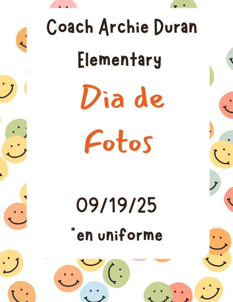 Picture Day Spanish