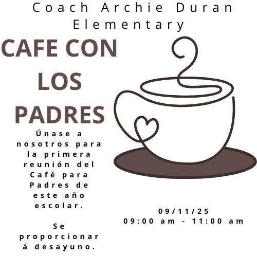 cafe con los padres.