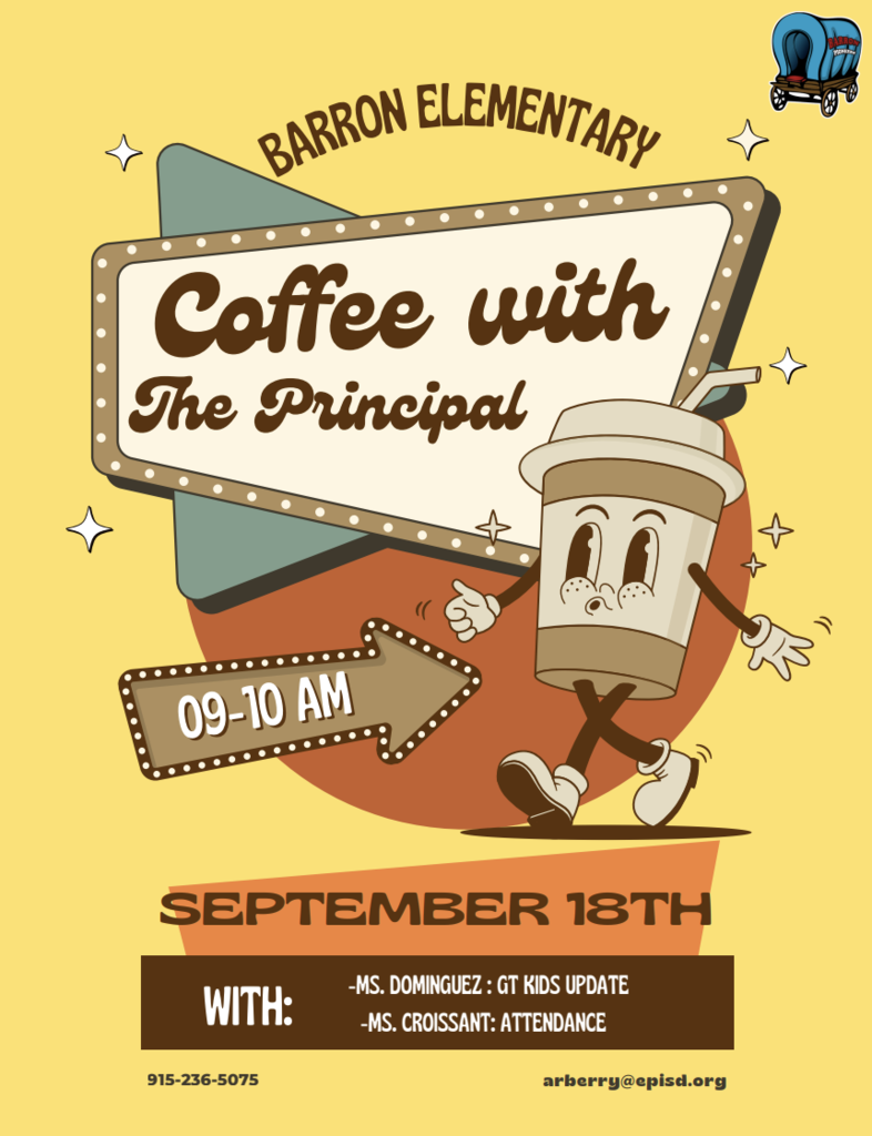 coffe with Principal 9.18.25