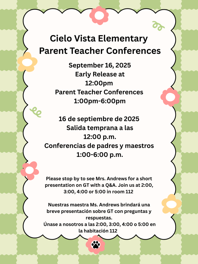 Parent Teacher Conferences