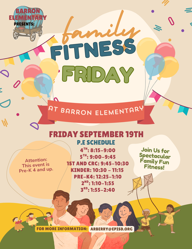 Barron Elementary: Family Fitness Friday